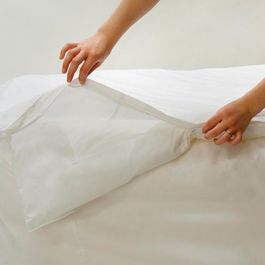 100% Cotton Dust Mite & Bed Bug Proof Duvet Cover 155x200 